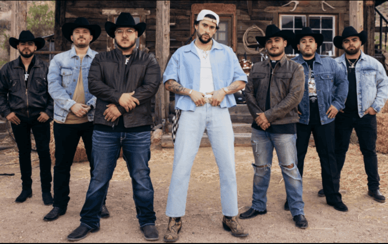 La colaboración musical entre el puertorriqueño y el grupo de regional mexicano actualmente cuenta con más de 39 millones de vistas en YouTube. EL INFORMADOR/ Archivo