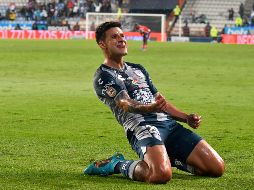 Ilian Hernández  marcó el gol de la victoria para los Tuzos. IMAGO7/J. Sánchez