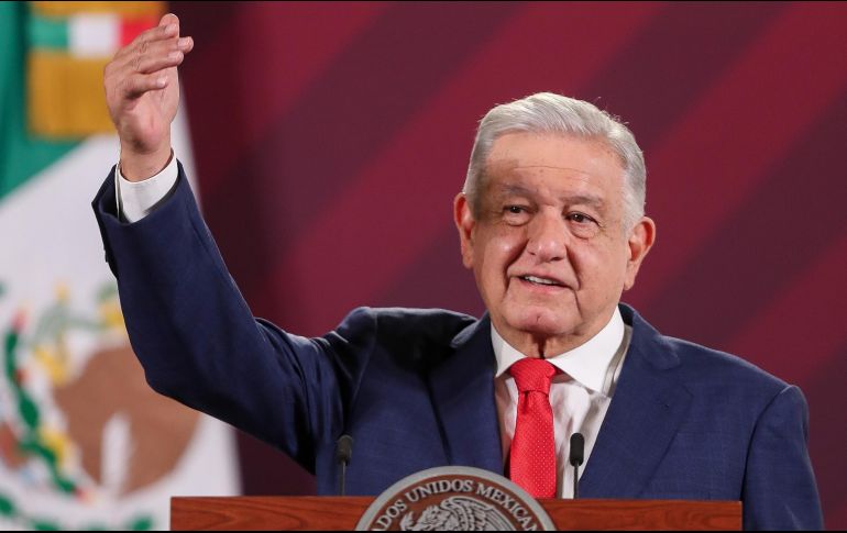 López Obrador llegó ayer a Yucatán, donde supervisó los avances de la construcción del Tren Maya. EFE/ARCHIVO