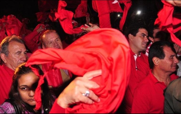 En Paraguay, el poder se ha teñido de colorado durante décadas. AFP