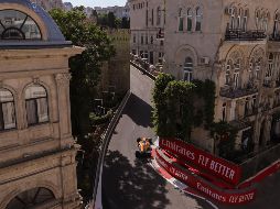 Checo Pérez llega con la obligación de volver a estar entre los tres mejores pilotos de la tabla. EFE / ARCHIVO