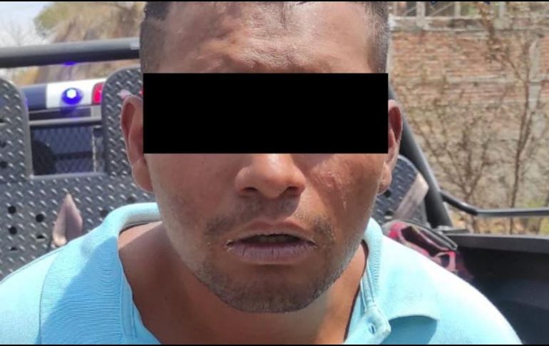 César Uriel “P”, de 26 años de edad, presunto responsable de los incendios. ESPECIAL/ Policía de Guadalajara