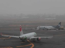 El AICM busca que las aerolíneas cumplan con los horarios establecidos por la autoridad. SUN/ARCHIVO