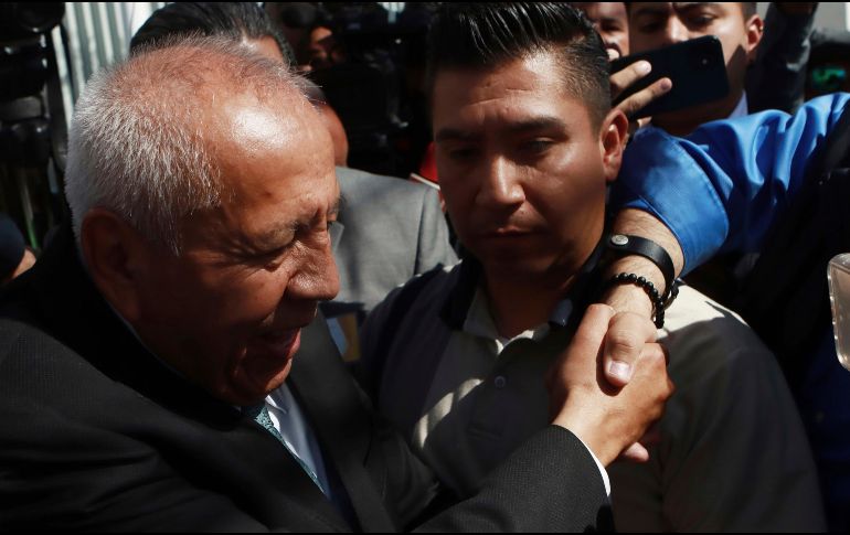 La audiencia inicial contra Francisco Garduño inició esta mañana a las 9:15 horas y concluyó después de las 16:00 horas. AP/C. Chávez