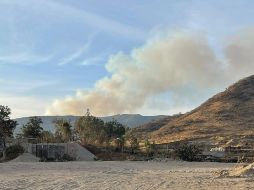 El nuevo incendio se registra en el ANP de La Primaver en el paraje El Poleo/Campamento Baeza, en Tala. ESPECIAL
