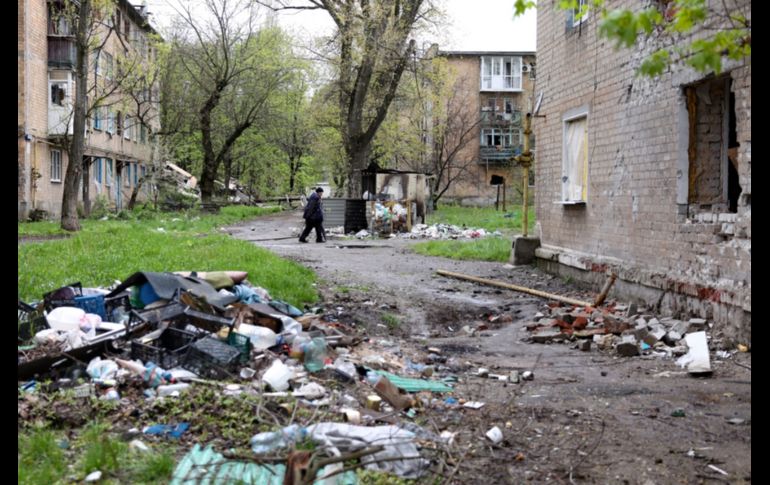 Un misil golpeó un edificio y otro una casa, informaron autoridades. AFP