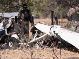 El piloto y 4 hombres fallecieron en el accidente. ESPECIAL
