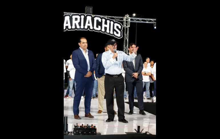 Rafael Tejeda, Enrique Ibarra y Carlos Valenzuela. GENTE BIEN JALISCO/ Claudio Jimeno