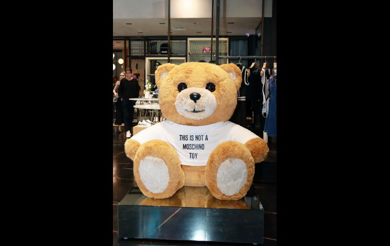Moschino Teddy Bear. GENTE BIEN JALISCO/ Christian Pérez