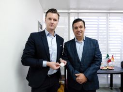 Se concretó una inversión de 72 millones de pesos y 72 nuevos empleos por parte de la empresa alemana Hella. CORTESÍA/ Secretaría de Desarrollo Económico