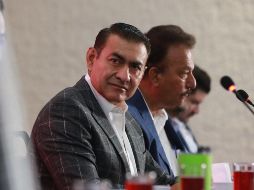 Salvador Zamora Zamora en la presentación del Programa Operativo Anual que encabezó hoy en el Colegio de Ingenieros Civiles del Estado de Jalisco (CICEJ). ESPECIAL