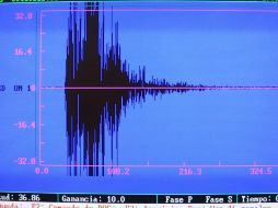El epicentro se registró en el océano Pacífico, a 345 kilómetros de Puerto Vallarta. EL INFORMADOR/Archivo