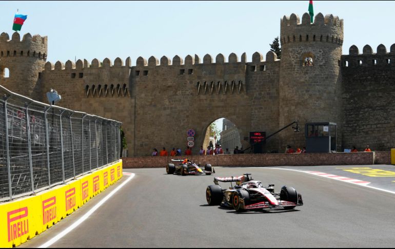 El Gran Premio de Azerbaiyán sólo tuvo una sesión de entrenamiento. AP/S. Grits