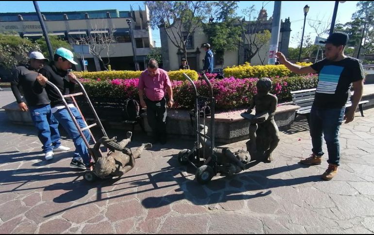 Se desconoce quién o quiénes pudieron ser los responsables del acto vandálico. ESPECIAL