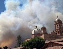 El incendio  se registra en Tapalpa, Jalisco, en el paraje El Carrizal. ESPECIAL