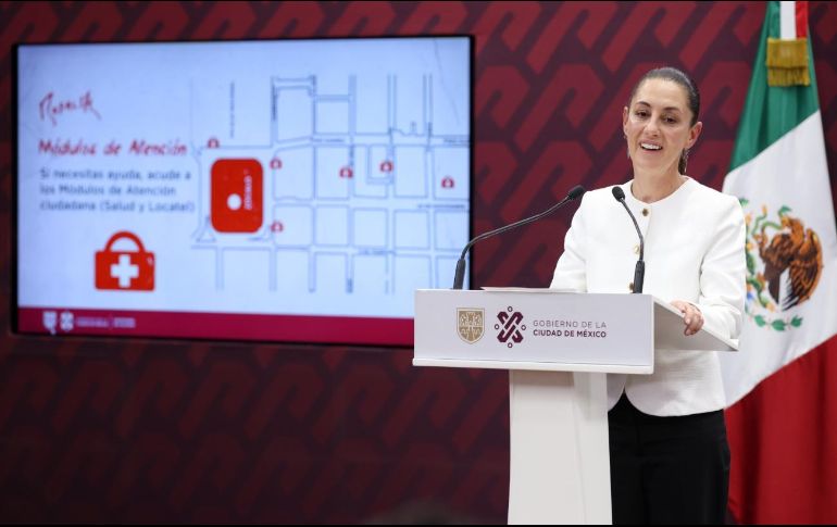 Claudia Sheinbaum invitó a todos los ciudadanos de la capital al concierto en el Zócalo. ESPECIAL