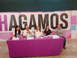 Este día, el partido Hagamos llevó a cabo su asamblea estatal ordinaria. ESPECIAL/Hagamos