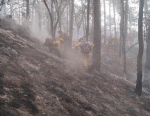 El incendio ameritó la avacuación de 260 personas y la emisión de una alerta atmosférica. ESPECIAL