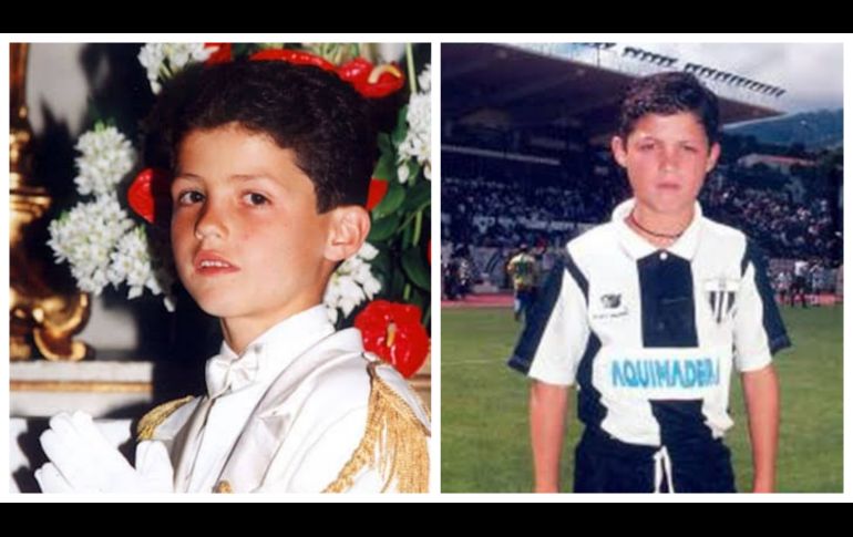 Cristiano Ronaldo - El 5 veces ganador del balón de oro siempre destacó por sus habilidades en el terreno de juego desde temprana edad / ESPECIAL: Hola.com y El País