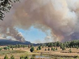Ante los incendios, 260 personas fueron evacuadas en la región. ESPECIAL