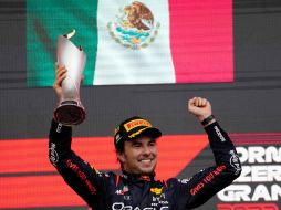 Sergio Pérez volvió a vencer en Bakú. AP/D. Bandic