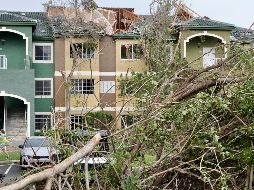 El Departamento de Policía de Palm Beach Gardens no ha reportado heridos graves ni fatalidades tras el tornado. AP/J. Cavaretta