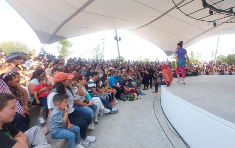 El Foro Cometa consta de una superficie de mil 746 metros cuadrados y está ubicado en el Parque de Las Niñas y Los Niños en Zapopan. EL INFORMADOR/ CARLOS ZEPEDA