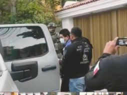 La detención se llevó a cabo en la colonia Santa Rita, en Zapopan. ESPECIAL