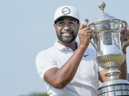 Finau sumó un score de 24 bajo par, tres golpes menos que Jon Rahm. AP