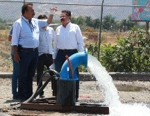 El pozo tiene una profundidad de 400 metros y se realizó a 60 metros de la planta de tratamiento de San Miguel Cuyutlán. ESPECIAL
