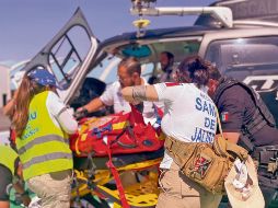 El Sistema de Atención Médica de Urgencias (SAMU) informó ayer que son 10 los pacientes trasladados vía aérea tras el accidente carretero ocurrido el pasado sábado en la carretera federal 200. ESPECIAL