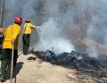 En Atemajac de Brizuela hay un incendio que está siendo combatido por más de 200 bomberas y bomberos y 250 voluntarios. ESPECIAL