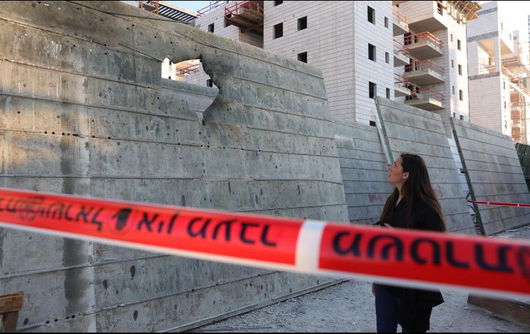 Los bombardeos de represalia israelíes comenzaron poco después de la medianoche y tuvieron como objetivo posiciones de Hamás. EFE/A. Sultan