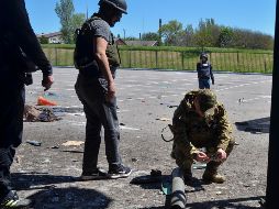 Jersón había anunciado este miércoles un toque de queda de 58 horas. EFE/I. ANTYPENKO