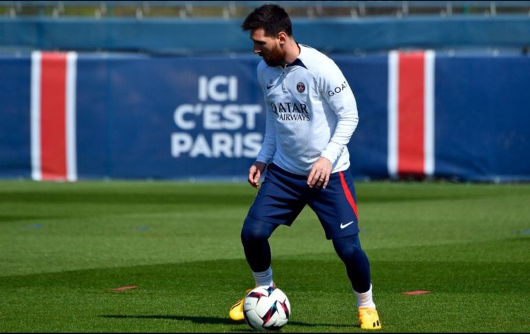 Messi fue sancionado por la directiva parisina debido a que se realizó un viaje sin permiso. Twiiter/@PSG_inside