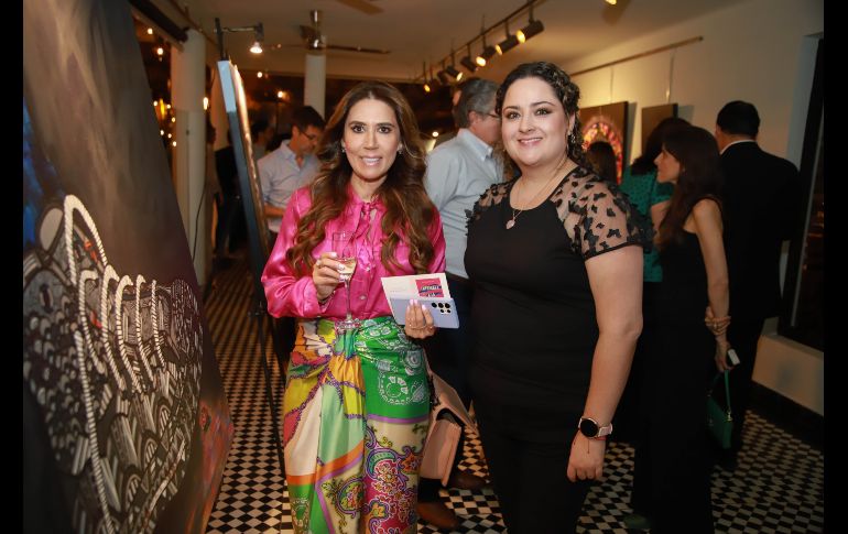 Mónica Vejar y Lulu Gómez. GENTE BIEN JALISCO/ Antonio Martínez