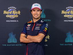 El mexicano Sergio ''Checo'' Pérez correrá su quinta carrera de 2023 con Red Bull en el GP de Miami este domingo 7 de mayo. AP / J. Aranguren