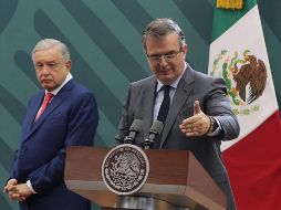 En la mañanera de hoy, Marcelo Ebrard destacó que también habrá traducción simultánea al náhuatl, otomí, mixteco y zapoteco para cualquier servicio consular. SUN / O. Contreras