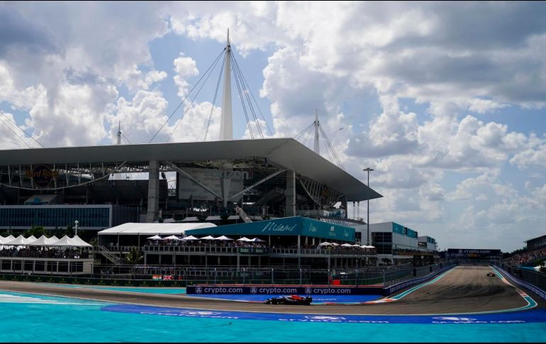 El recinto donde se ubica el Hard Rock Stadium, en Miami Gardens, se ha convertido en los últimos años en un complejo deportivo referencia a nivel mundial. EFE / S. Thew
