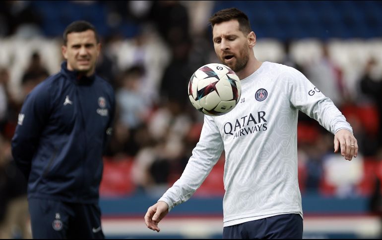 La relación entre el PSG y Lionel Messi se ha visto deteriorada las últimas semanas. EFE