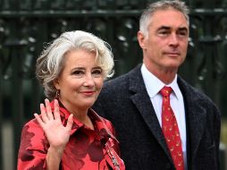 Emma Thompson fue nombrada en 2018 como Dama del Imperio Británico por la reina Isabel II. EFE / A. Rain