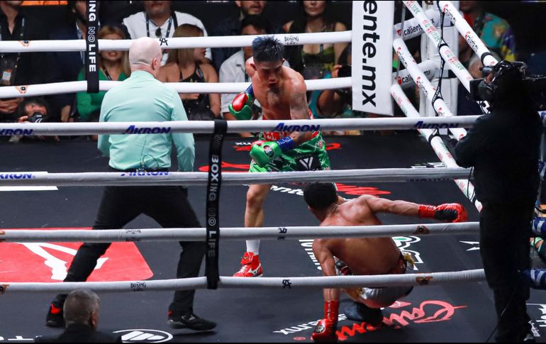 De esta manera Martínez también llegó a 20 triunfos en su carrera. EL INFORMADOR/C. Zepeda