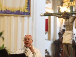 El Cardenal rezó por los desaparecidos de Jalisco, un tema no resuelto. EL INFORMADOR/ A. Camacho 