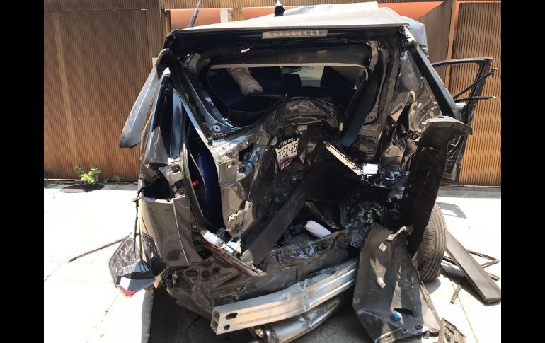 Fuerte choque múltiple en la colonia Providencia deja siete heridos