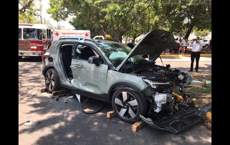 Fuerte choque múltiple en la colonia Providencia deja siete heridos