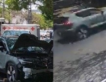 El choque ocurrió en Providencia, entre Ontario y Montevideo. ESPECIAL