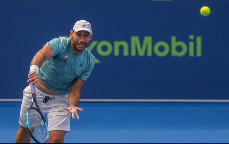 Santy González amaneció este lunes en el lugar 16 del ránking de la ATP en dobles. AFP