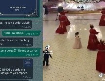 La captura de pantalla de la conversación circuló en redes sociales. ESPECIAL