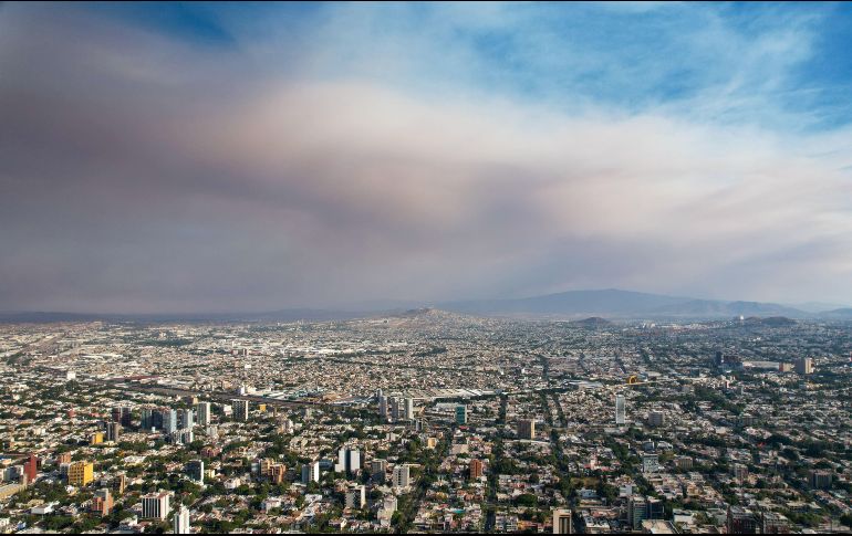 Del 1 de enero a ayer 7 de mayo se emitieron 43 Precontingencias Atmosféricas. EL INFORMADOR/ ARTURO NAVARRO