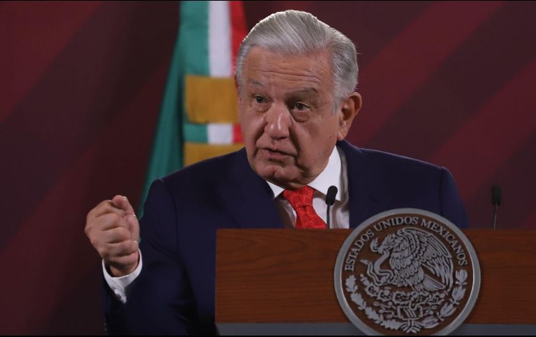 El Presidente López Obrador asegura que en el entorno conservador hay muchas presiones. SUN / B. Fregoso